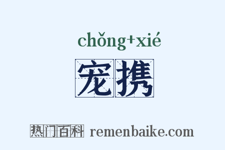 宠携是什么意思的图片